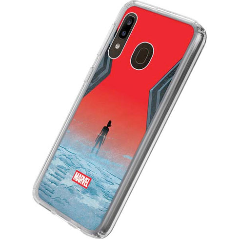 Marvel Black Widow No More Secrets Galaxy A20 Clear Case